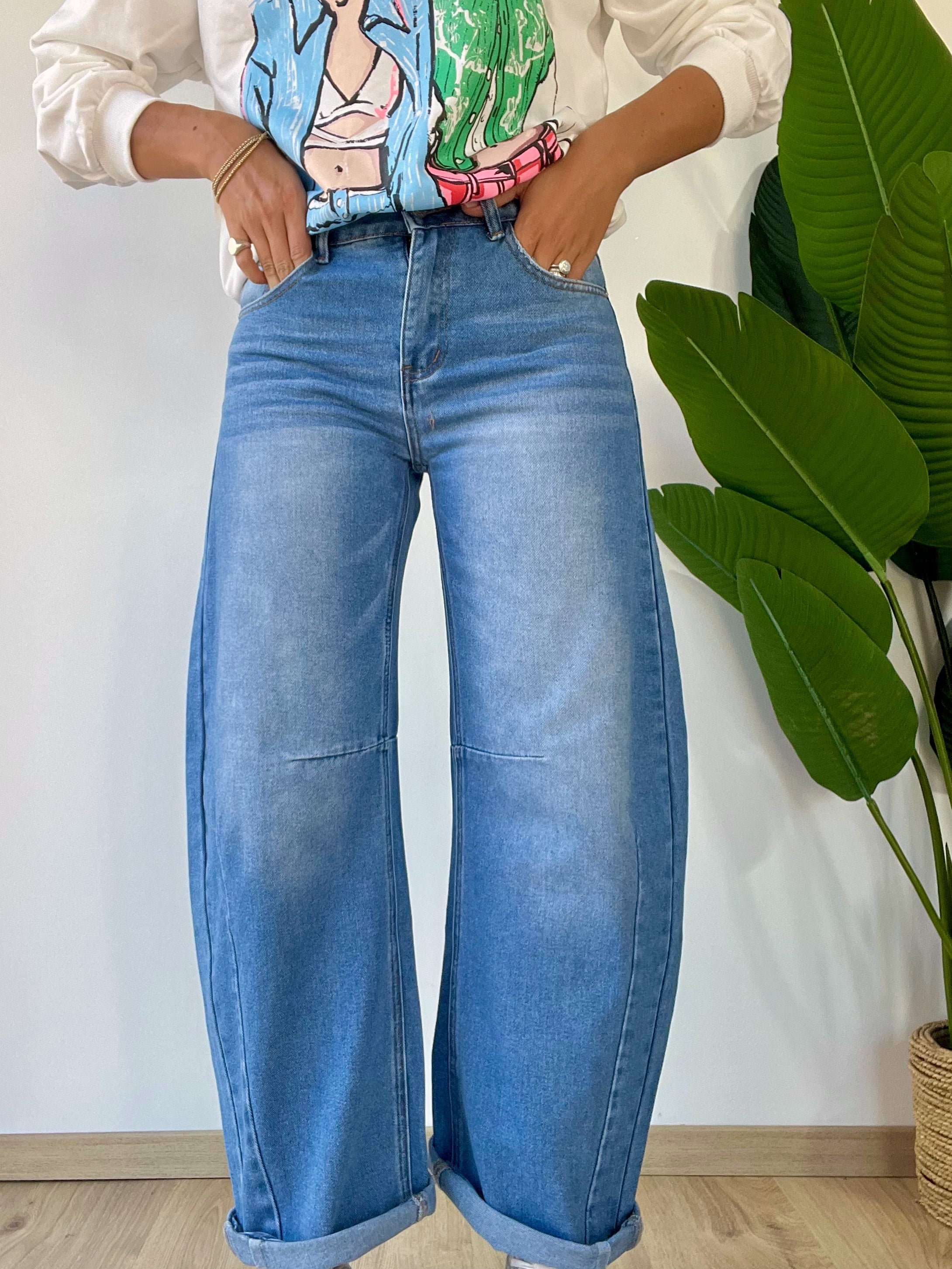 Jeans chiaro BALLOON